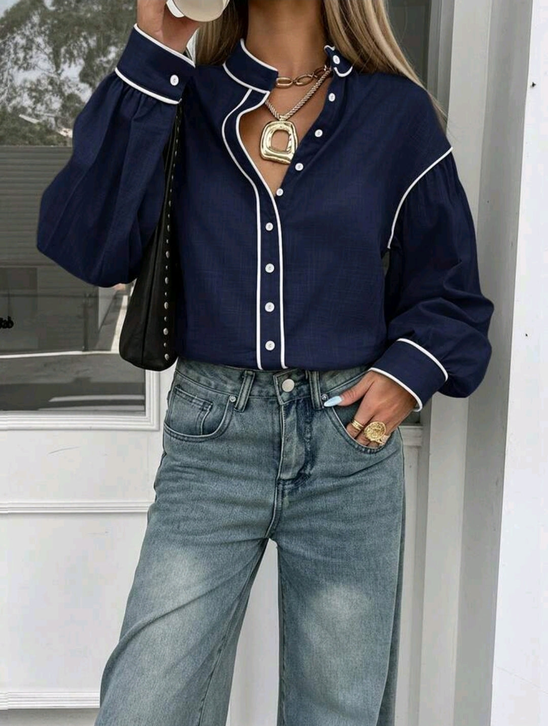 Camisa de Algodón 43497-E4