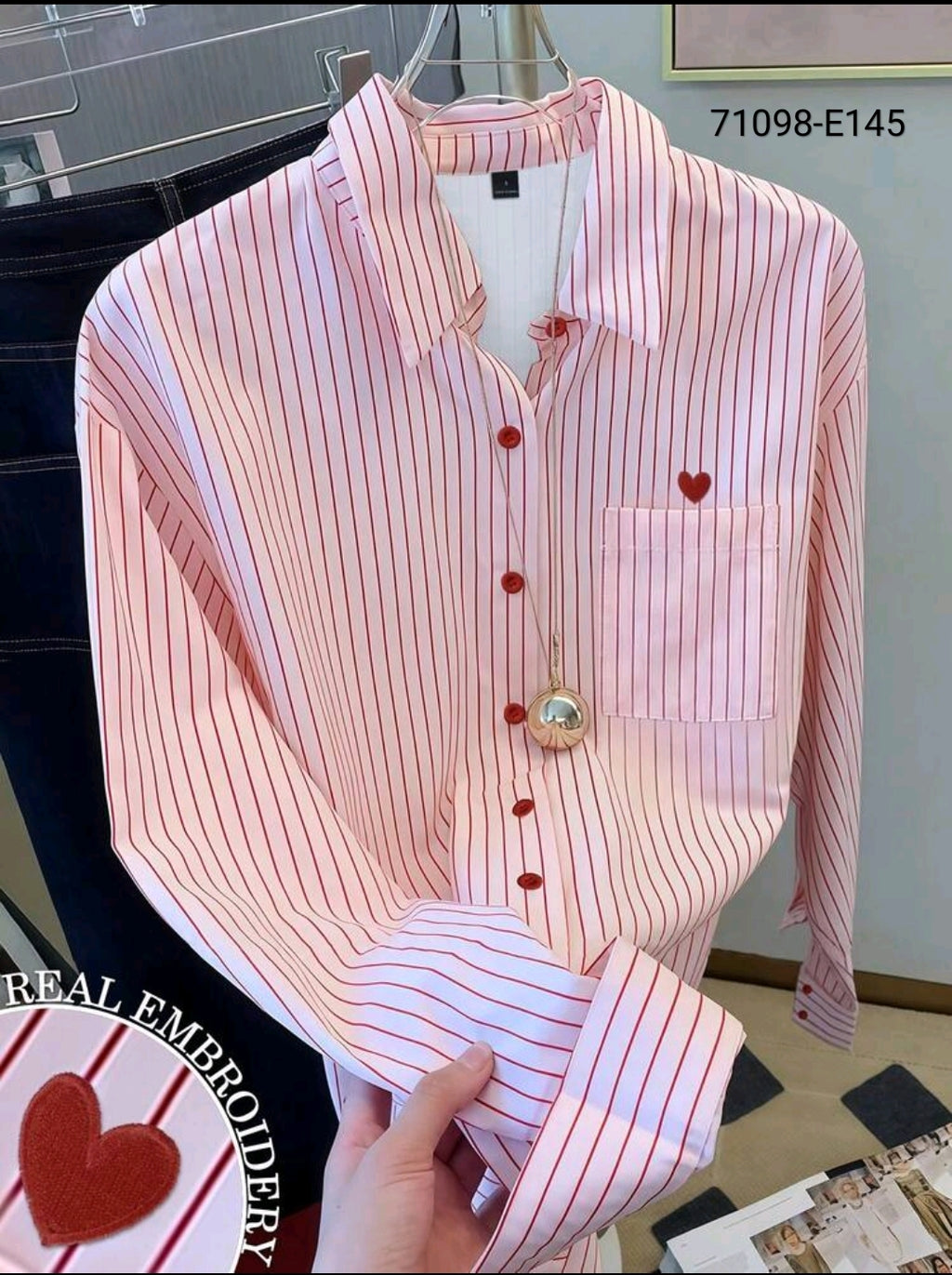 Camisa Manga Larga 71098-E145