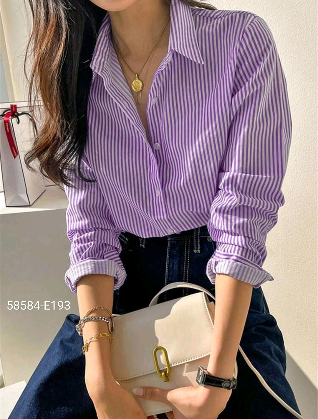 Camisa de Rayas 58584-E193