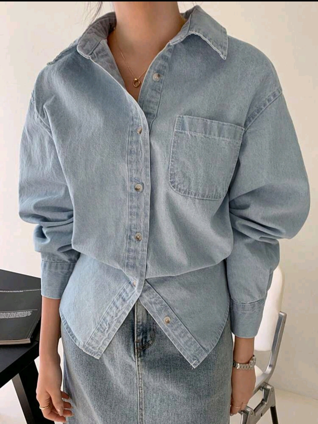 Camisa de Jeans 13500-E28